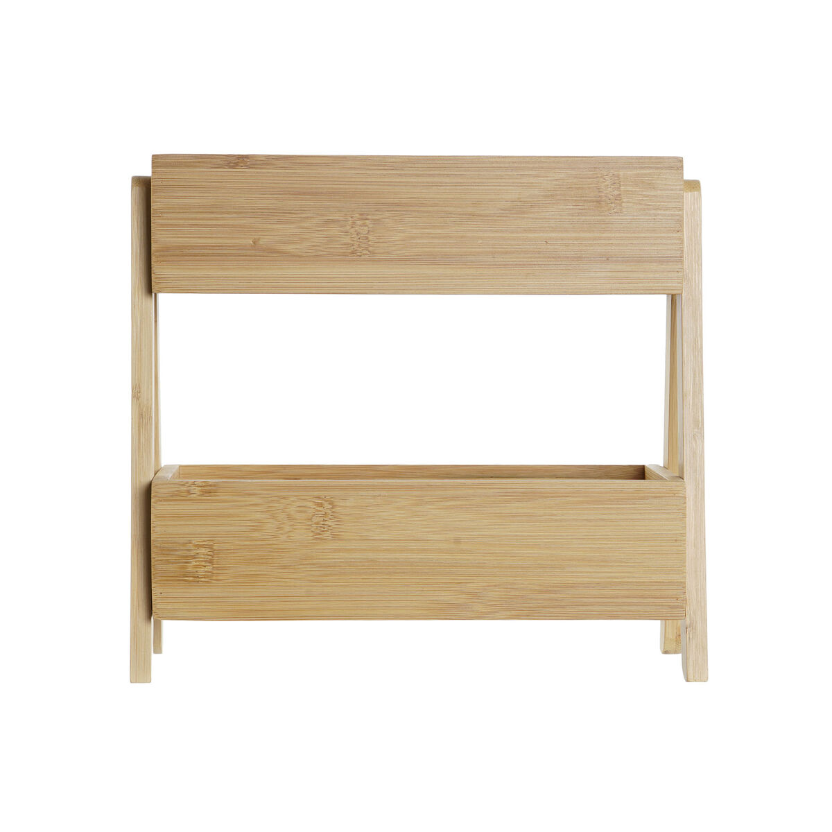 Hyllor DKD Home Decor Trä Bambu 27 x 12 x 25 cm